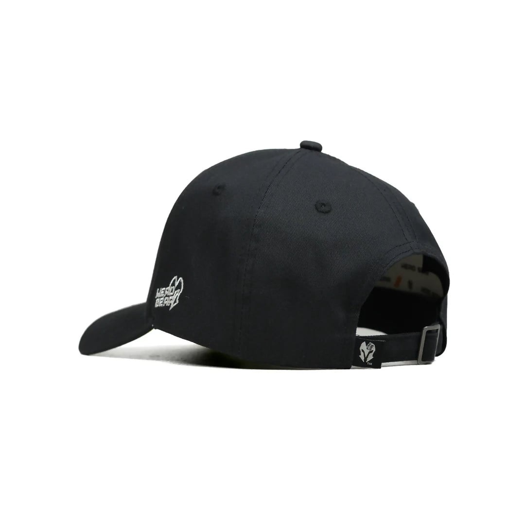 HEAD GEAR BLACK BACKPACK CAP FOR MAN