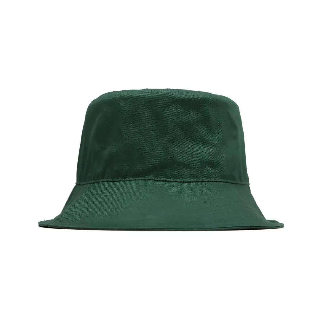 HEAD GEAR BASIC DARK GREEN BUCKET HAT