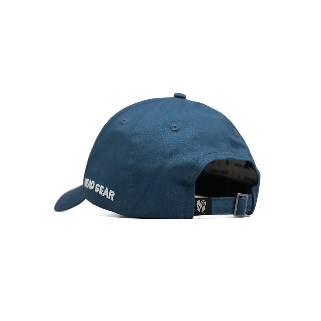HEAD GEAR NAVY BLUE STRUCTURED CAP