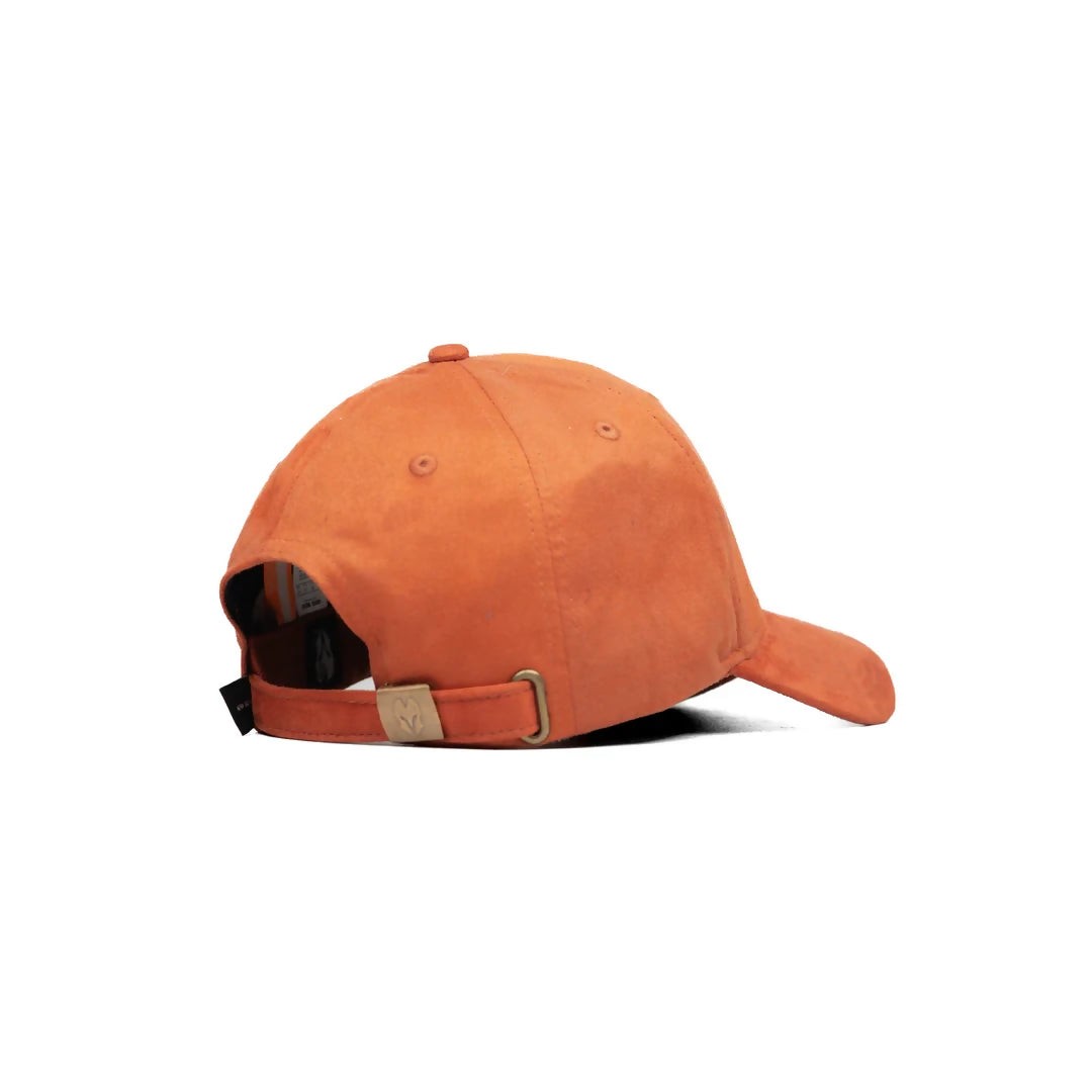 HEAD GEAR ORANGE SUPER SUEDE CAP