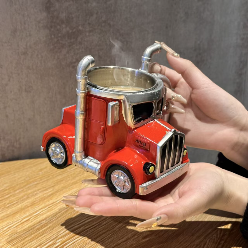 Truck Shaped Home Kitchen Handcrafted Water Cups 1pcs Durable Coffee Cup Ornament