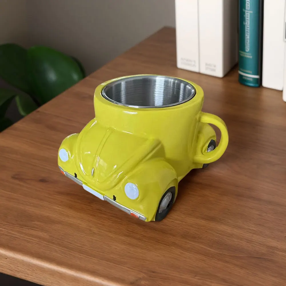 Car Shaped Coffee Cup Creative Tea Cup Novelty Drinkware Gifts for Men Boyfriend Dad Husband Car Lovers