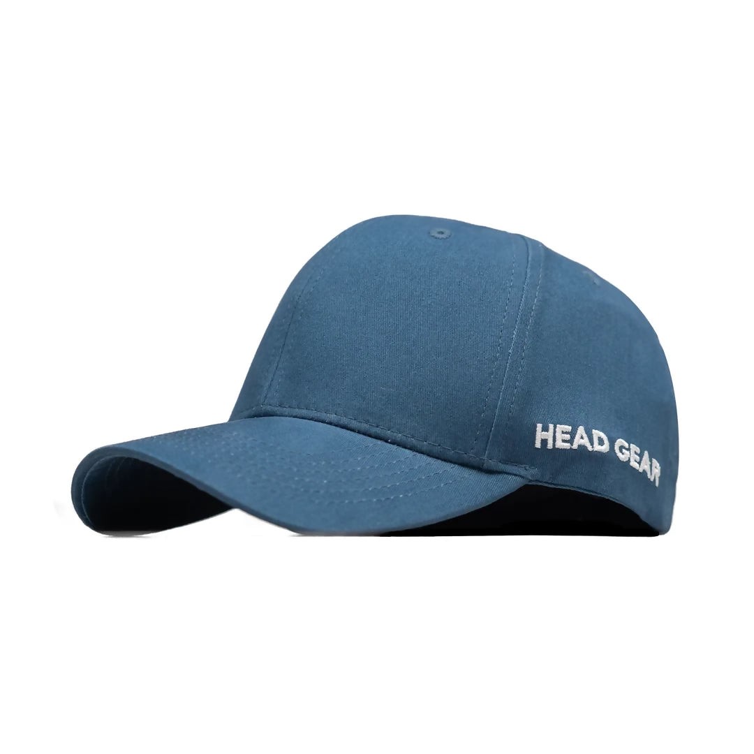 HEAD GEAR NAVY BLUE STRUCTURED CAP